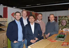 Tim Biesheuvel, Jeroen van de Beek, Gerard van den Anker, Erwin van den Oever en Peter Gibbon van Veiling Zaltbommel